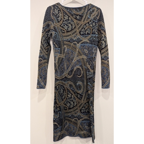 Peruvian Connection Kashmiri 100% Pima Cotton Knit Dress Size XS - Picture 4 of 6